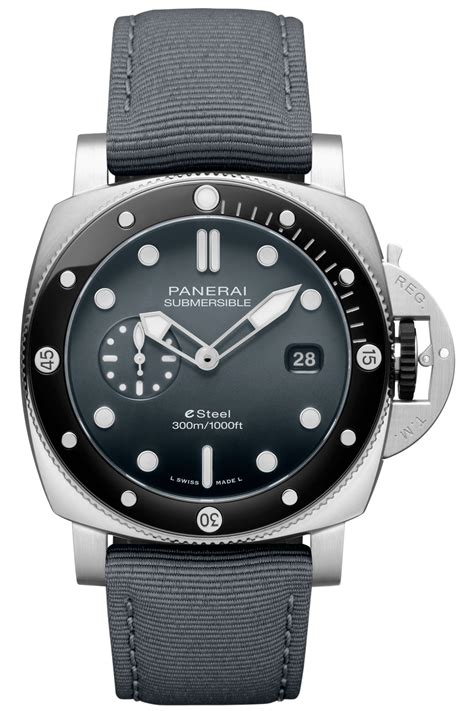 panerai submersible e steel|panerai submersible for sale.